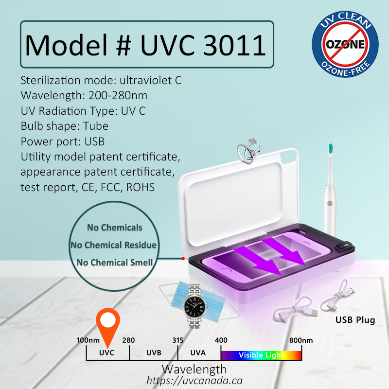 UVC 3011 UV C Sterilization box