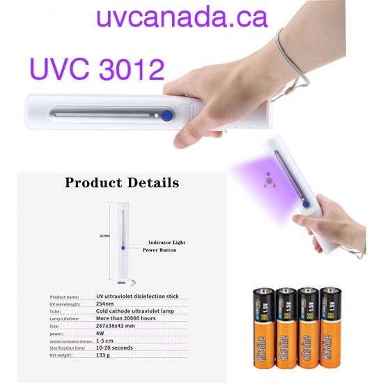 UVC 3012 UV-C Wand Sanitizer