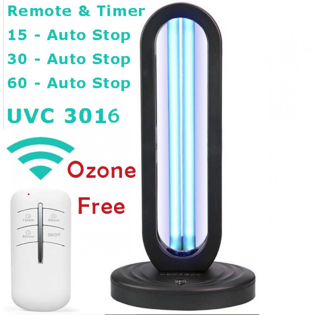 38 watt Ozone FREE UV lamp