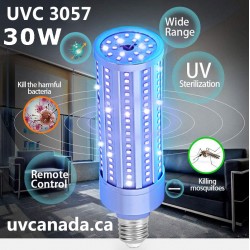 UVC 3057-30W UV A LED Light Bulb