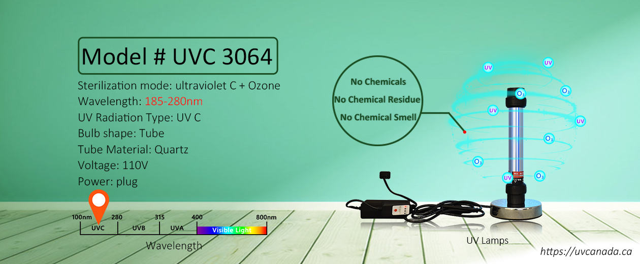 UVC 3064-UV-C Lamp with Ozone